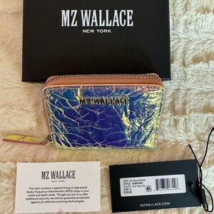 MZ Wallace small zip around wallet